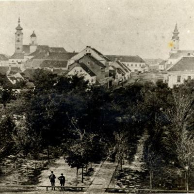 Park kod Županije, 1872.