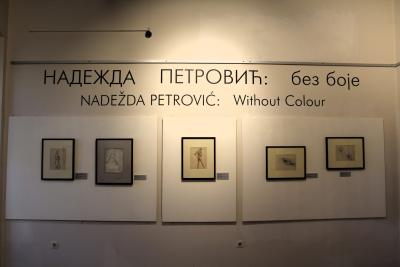 Otvorena izložba „Nadežda Petrović: Bez boje“ u Gradskom muzeju Sombor