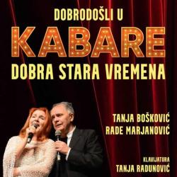 Kabare “Dobra stara vremena” sa Tanjom Bošković u Velikoj sali Kultrnog centra u Somboru
