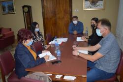 Radni sastanak sa dr Dragoslavom Čubrilo v.d. direktorkom Zavoda za javno zdravlje u Somboru