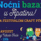Prvi Noćni bazar u Apatinu na trgu Nikole Tesle