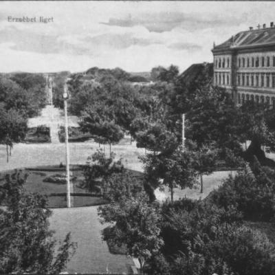 Park kod Žpanije (Razglednica iz 1915.)
