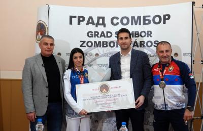 Upriličen prijem za bronzanz Draganu Jovanović