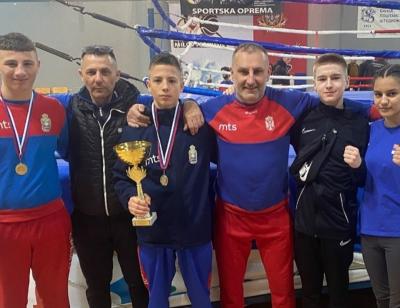 Bokserima somborskog kluba šest medalja na Prvenstvu Srbije u Valjevu