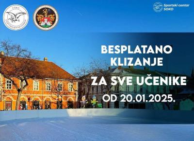Besplatno klizanje za sve somborske školarce