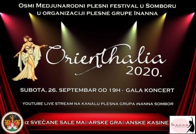 Osmi međunarodni plesni festival u Somboru - Orijentalija 2020.