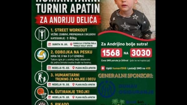 Deseti jubilarni humanitarni turnir u Apatinu