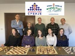 MARINA GAJČIN NA PRIPREMAMA ŽENSKE ŠAHOVSKE REPREZENTACIJE SRBIJE