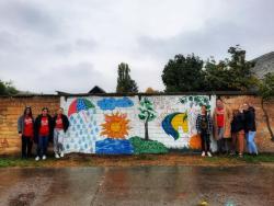REALIZOVAN OMLADINSKI VOLONTERSKI PROJEKAT „ENO ŠKOLA, EVO MURAL“