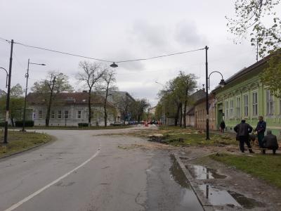 Počeli radovi na najnovijem kružnom toku u strogom centru Sombora