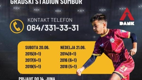 Preko 60 ekipa na VI Internacionalovom kupu u Somboru