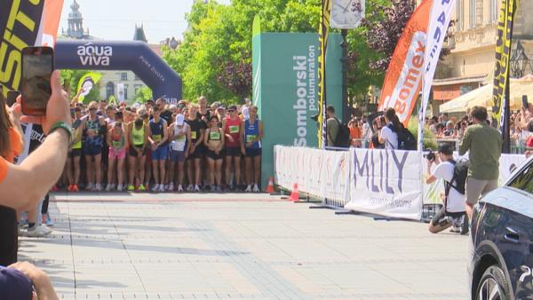 Rekordan broj trkača na Somborskom polumaratonu