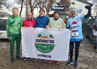 Đuka Čeljuska iz ARK Somaraton šampion polumaratona na Petrovaradinu