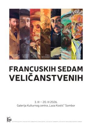 Otvaranje izložbe “Sedam veličanstvenih” u KC “Laza Kostić” Sombor
