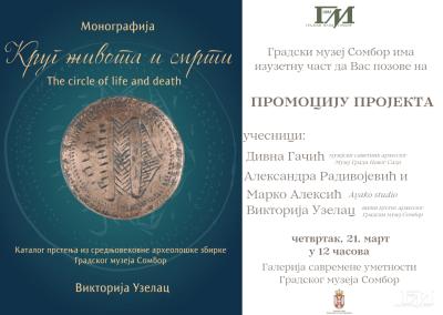 PROMOCIJA MONOGRAFIJE O SREDNJOVEKOVNOM PRSTENJU U SOMBORSKOM MUZEJU Krug života i smrti