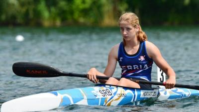 Žofi Horvat, kajakašica KK "Bezdan" za malo do druge svetske medalje