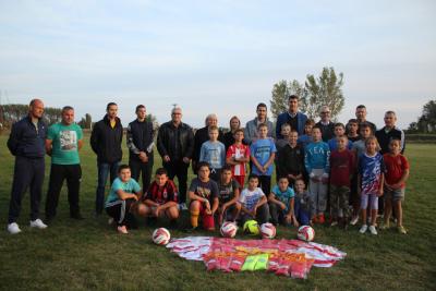 Poseta državnog sekretara za sport Marka Kešelјa Bačkom Bregu i Kolutu