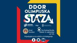 „DDOR OLIMPIJSKA STAZA“ – PROMOCIJA OLIMPIJSKIH VREDNOSTI U SUBOTU U SOMBORU