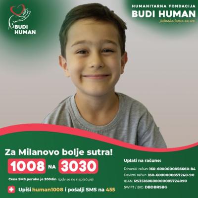 Milanu iz Sombora je potrebna naša pomoć: Ne može da kontroliše emocije, a dijagnoza je nepoznanica