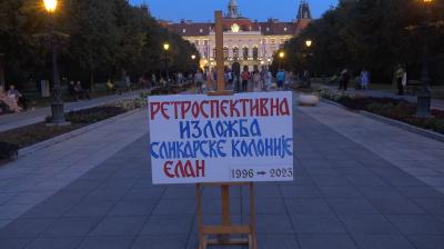 U Somboru otvorena 29. postavka likovne kolonije „Elan 2024“