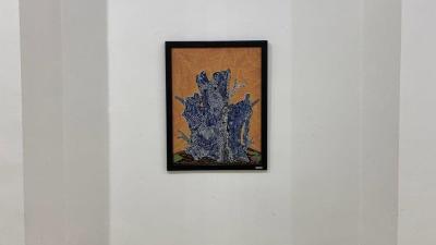 Izložba "Kretanje" Ljubomira Erića u Maloj galeriji Кulturnog centra „Laza Кostić“ u Somboru