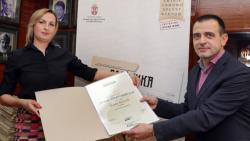 Somborka Jelena Vukelić dobitnica Vibove nagrade