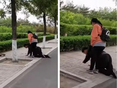 "Zašto nemaš više para": Otac kleči pred ćerkom jer ne može da joj kupi ajfon?! Snimak usijao mreže (VIDEO)