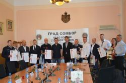 Gradonačelnik priredio svečni prijem za pripadnike Policijske uprave Sombor