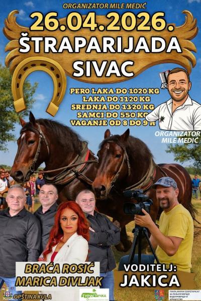 U nedelju 4. Štraparijada u Sivcu