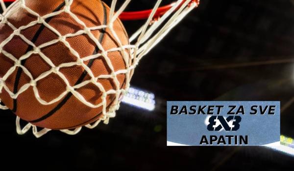 Otvorene PRIJAVE za prvi apatinski 3x3 TURNIR “Basket za sve”