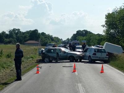 Lančani sudar na putu Prigrevica – Apatin, sedam lica povređeno