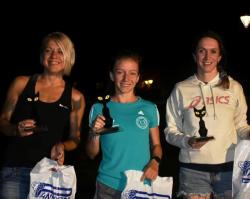 Tijana Kabić na postolju 13. Noćnog maratona