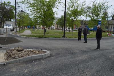 Završni radovi na rekonstrukciji starog kružnog toka u Somboru