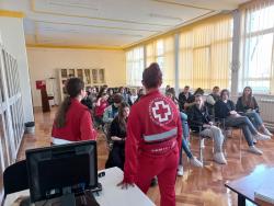 SREDNJOŠKOLCIMA ODRŽANO PREDAVANJE O PREVENCIJI BOLESTI ZAVISNOSTI
