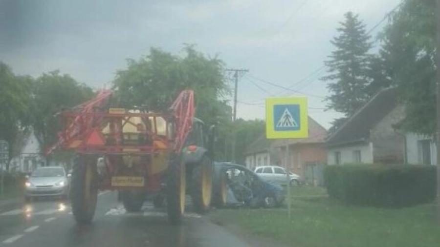 Teško povređena žena u stravičnom udesu u Somboru: Učestvovala dva automobila i traktor