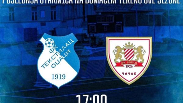Tekstilac pred najvažnijim mečom sezone