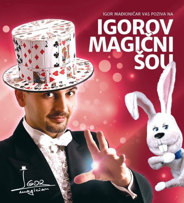 Predstava “Igorov magični show” u somborskom Kulturnom centru