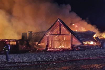 VELIKI POŽAR NA FARMI U SOMBORU: Nastradalo oko 300 svinja