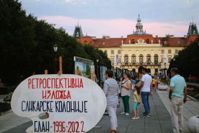 Otvorena 28. postavka Slikarske kolonije „Elan 2023“