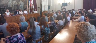 Besplatni udžbenici za prvake u Somboru, upriličen prijem za najuspešnije sa Republičkih takmičenja