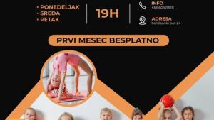 Sombor: „Fiskulturko“ za decu tri do osam godina