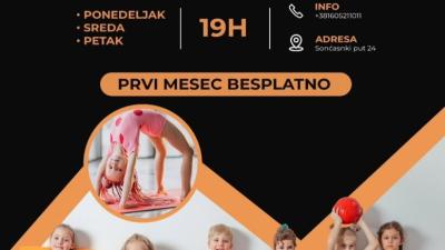 Sombor: „Fiskulturko“ za decu tri do osam godina