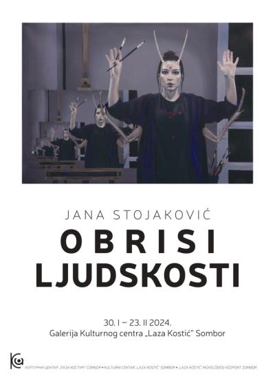 Otvaranje izložbe “Obrisi ljudskosti”, umetnice Jane Stojaković