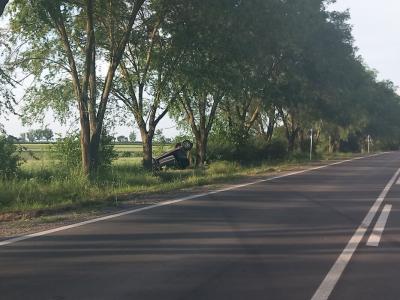 Saobraćajna nesreća na putu Apatin - Sombor (FOTO)